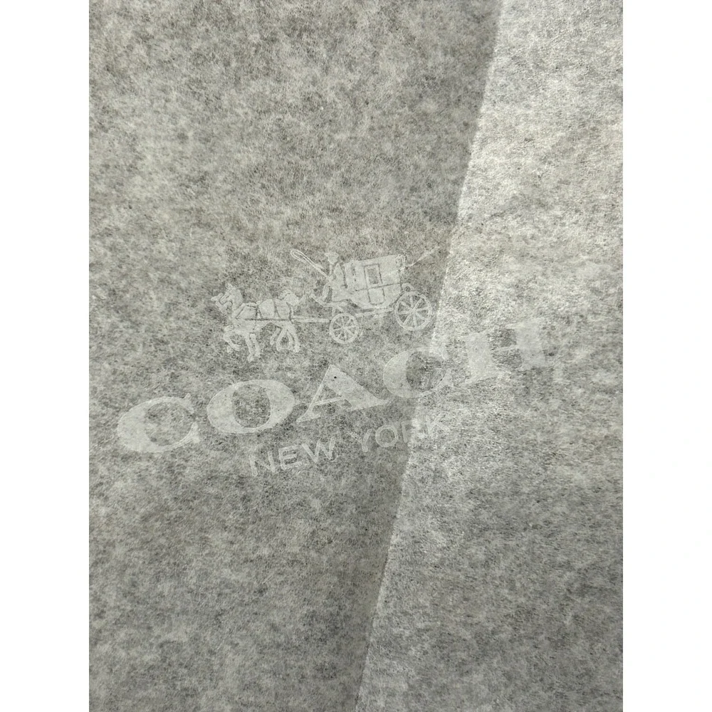 Coach New York Logo Tissue Paper White Horse and Carriage Gift Wrap‎ 23x12 4pcs